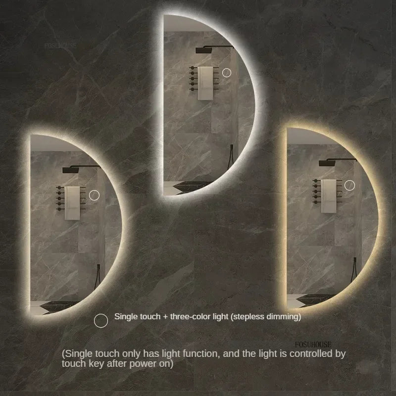 Make-up spiegel met verlichting en touchbediening – Intuïtief en stijlvol