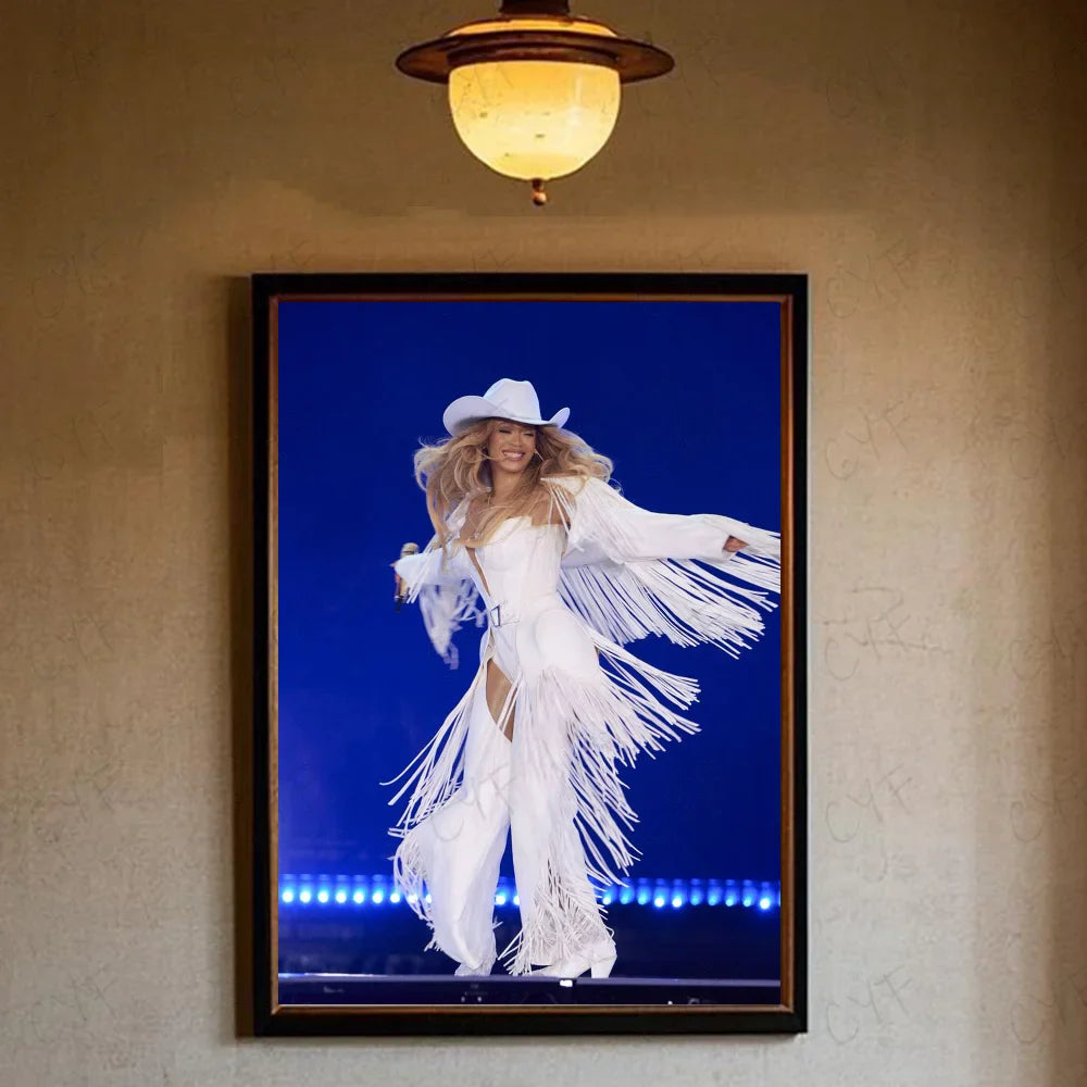 Poster van een cactus of andere plant