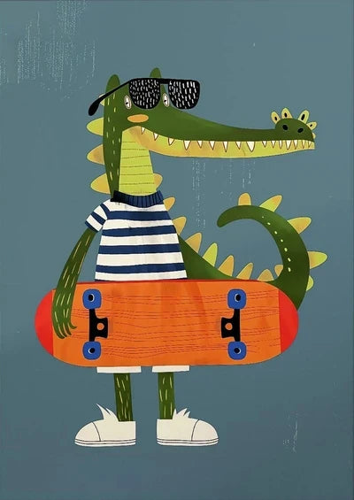 Kinderposters met leuke figuurtjes