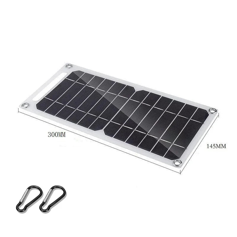 Zonnepaneel camper met oplaadset – Voor laptop, verlichting en meer