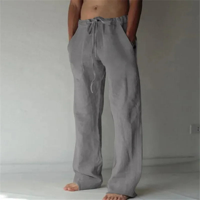 Linnen broek man – Ideaal voor warm weer