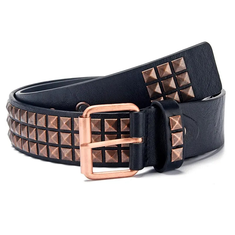 Riem heren in camel kleur met retro afwerking