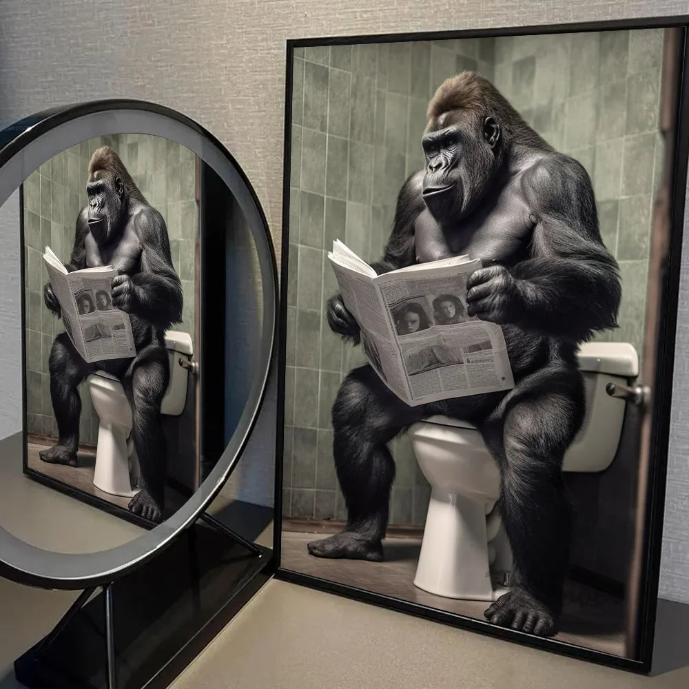 Vintage posters met textiellook