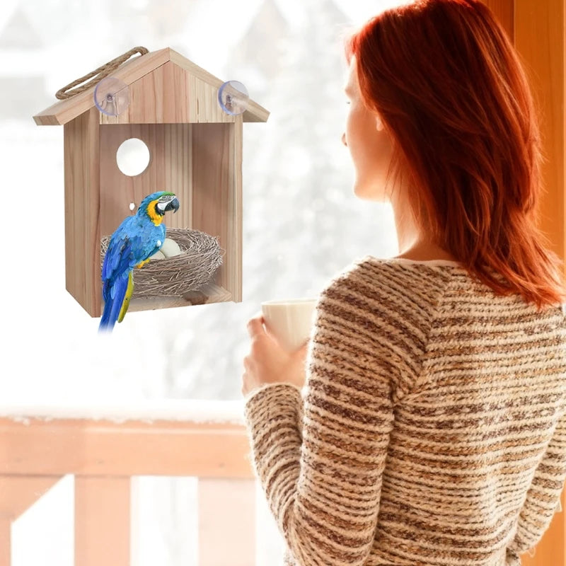 Welkoop vogelhuisje met verfset – Creatief cadeau