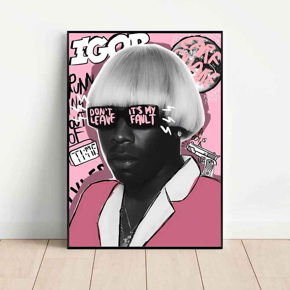 Posterset voor harmonieuze wand