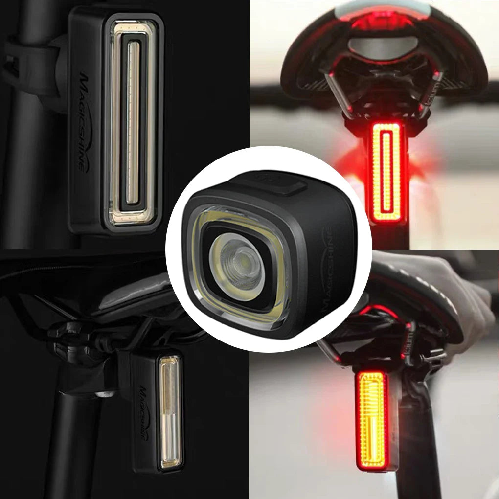 Fietslamp met compacte LED-unit
