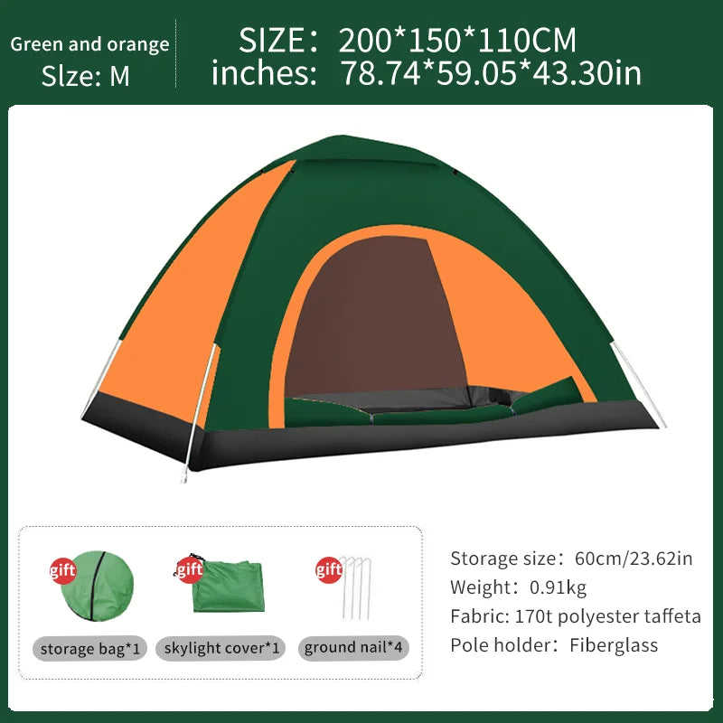Camping tent met horren β Bescherming tegen muggen