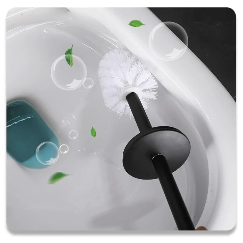 Hangende toiletborstel set – Wandvrij en hygiënisch
