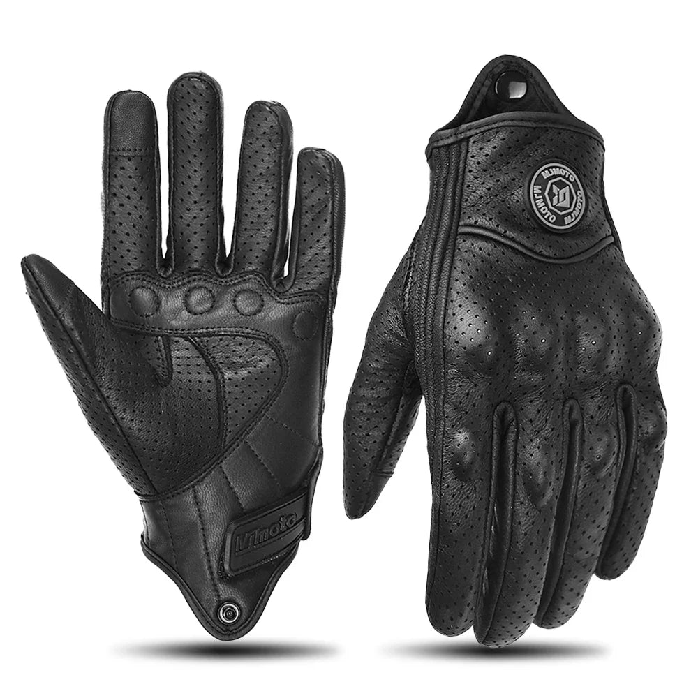 Elegante winterhandschoenen heren van leer