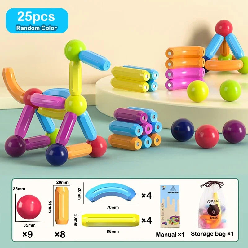 Magnetisch speelgoed voor peuters β Spelen en leren tegelijk