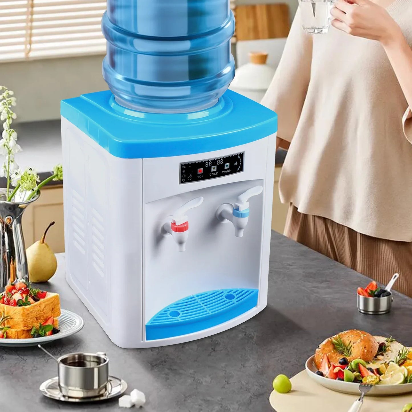 Drankdispenser met glanzende afwerking – Voor luxe presentatie