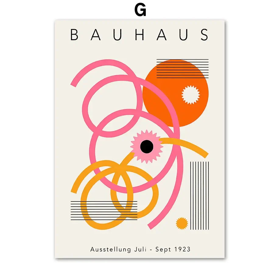 Posters in zwart houtframe ophangen