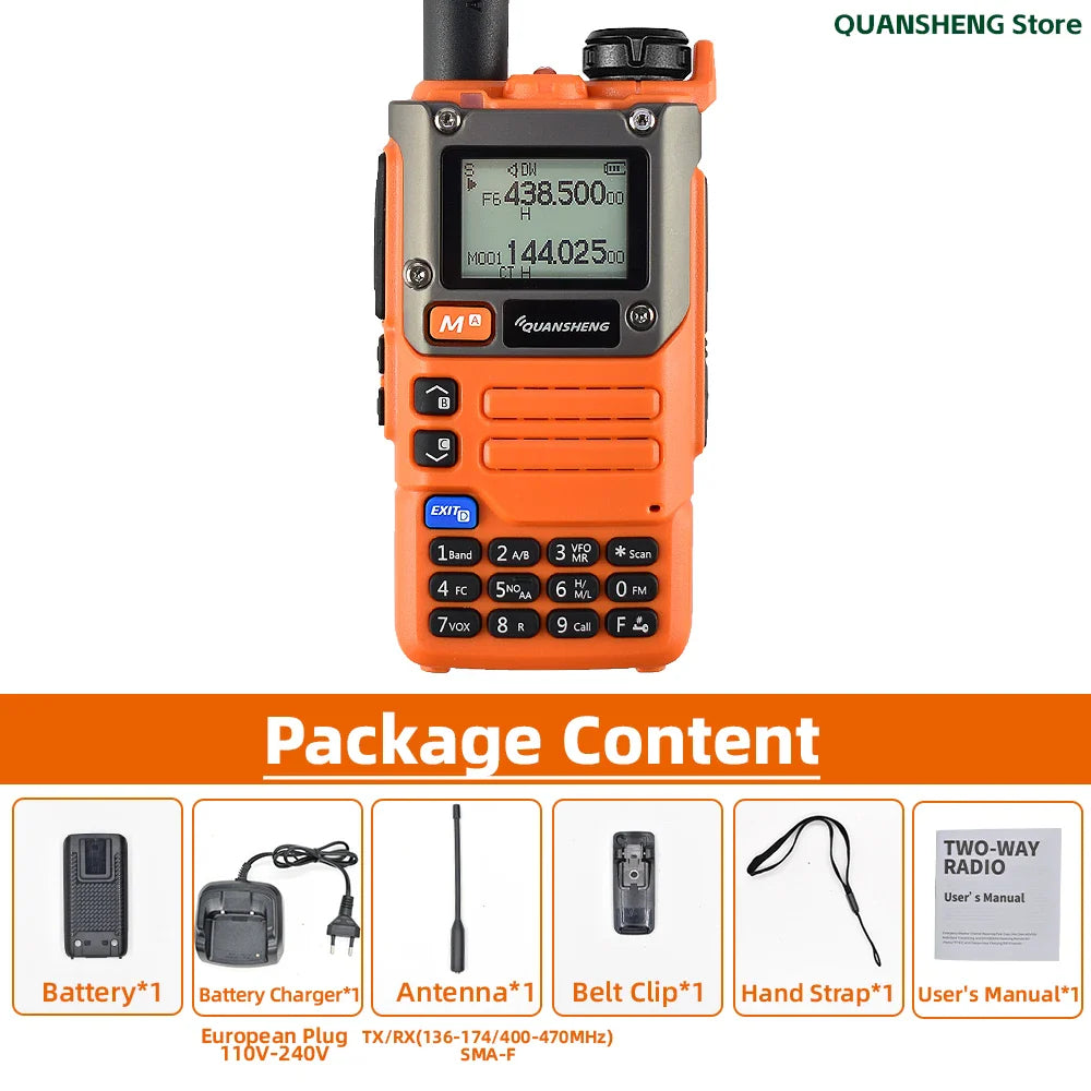 Walkie talkies met oplaadbare batterijen
