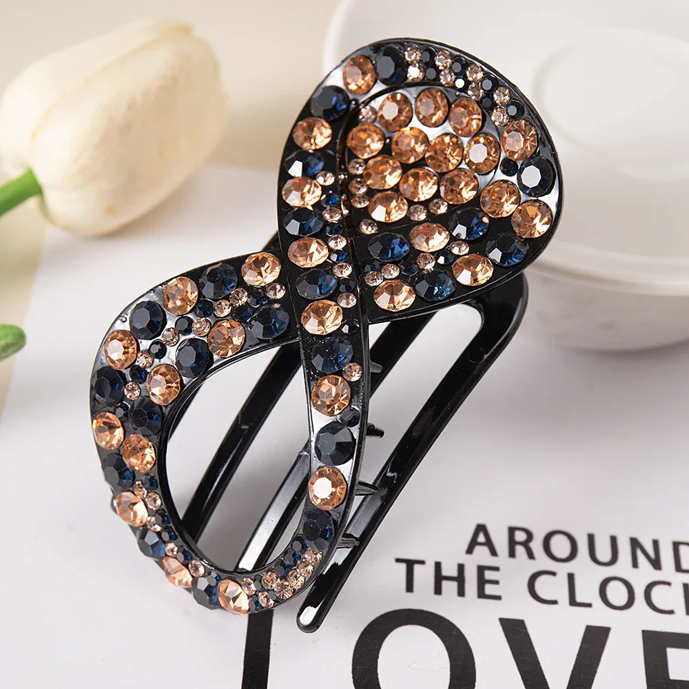 Trendy haarclips in goud en zilver