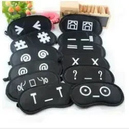 3D gevormd slaapmasker met neusbrug