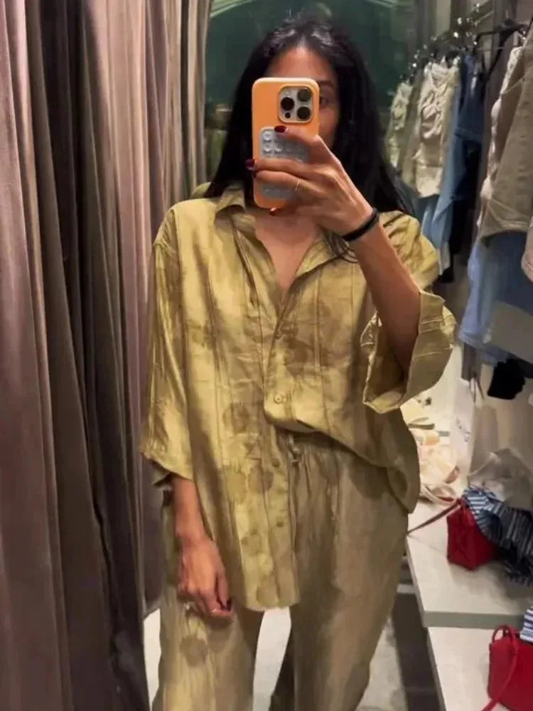 Zara broekpak dames met nette afwerking – Voor werk en feest