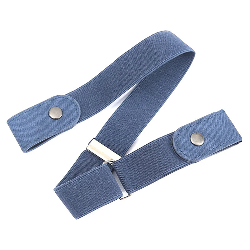 Riem met ringgesp en naturel textuur