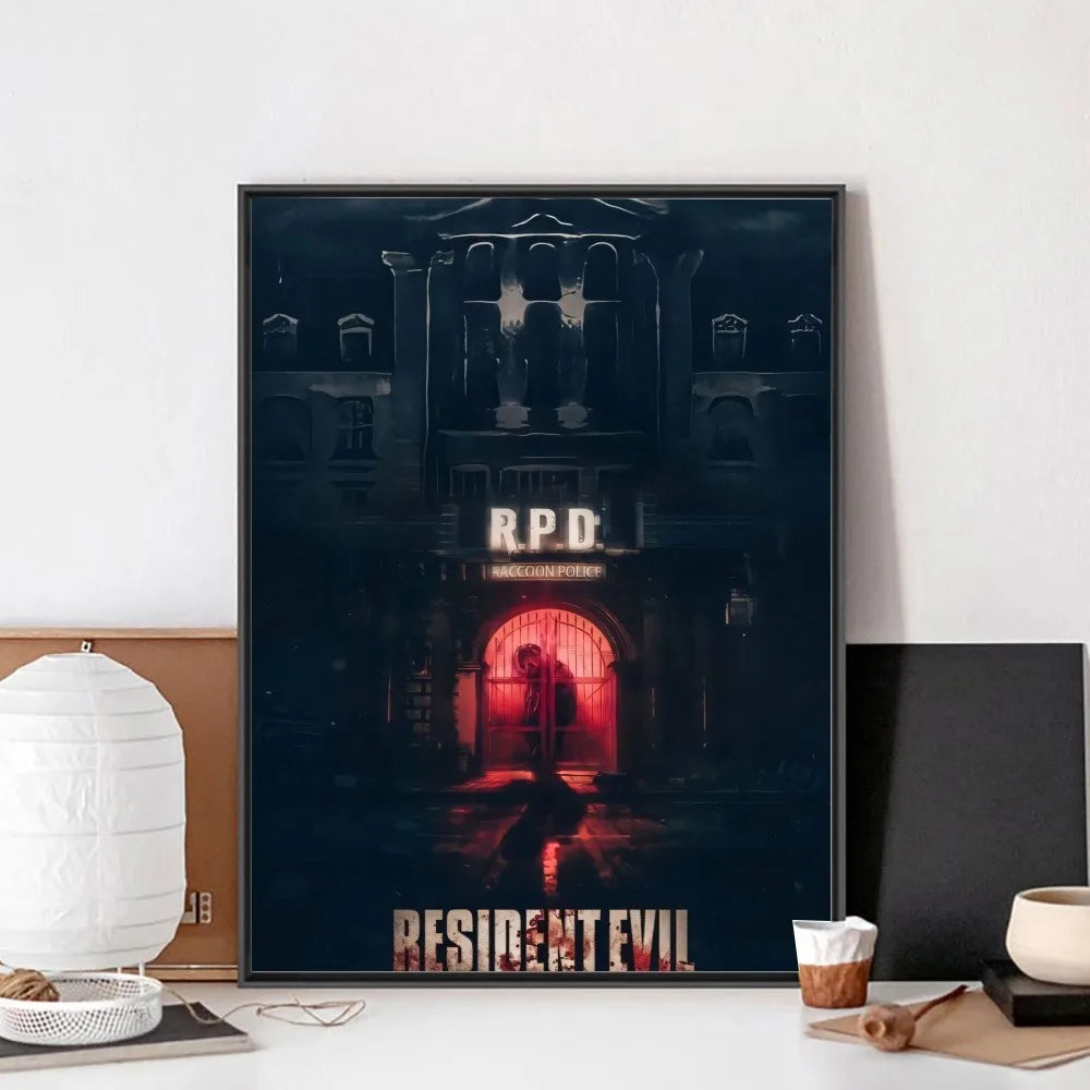 Kunstposter met klassiek werk