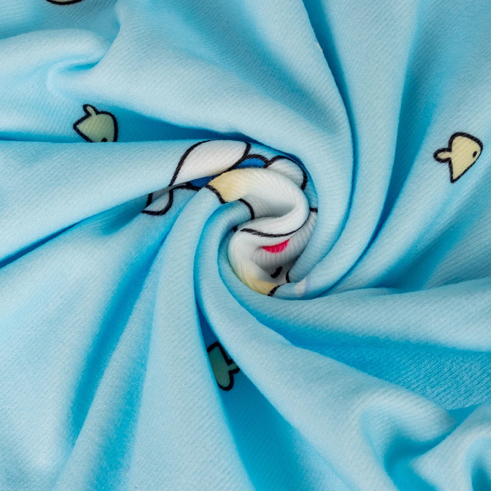 Dames pyjama winter met warme fleece voering