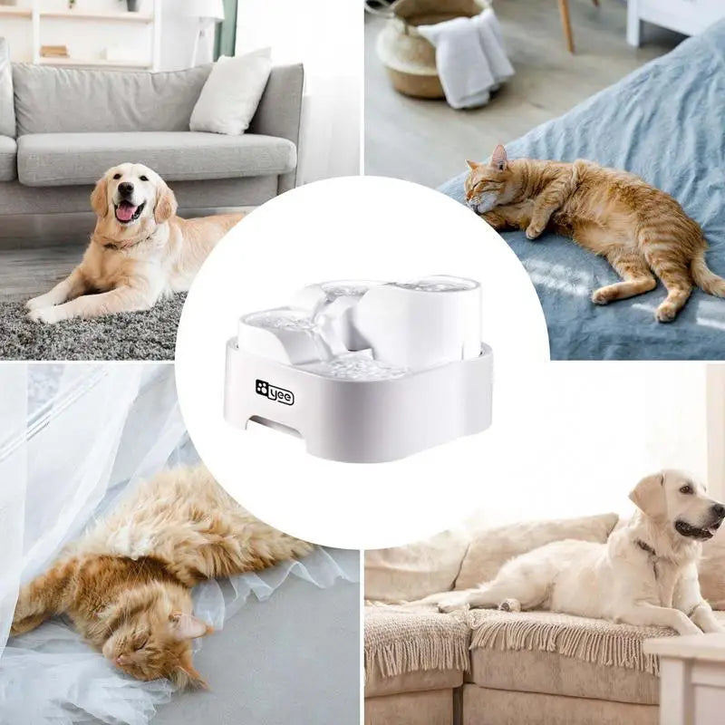 Kattenfontein met pomp – Stimuleert hydratatie