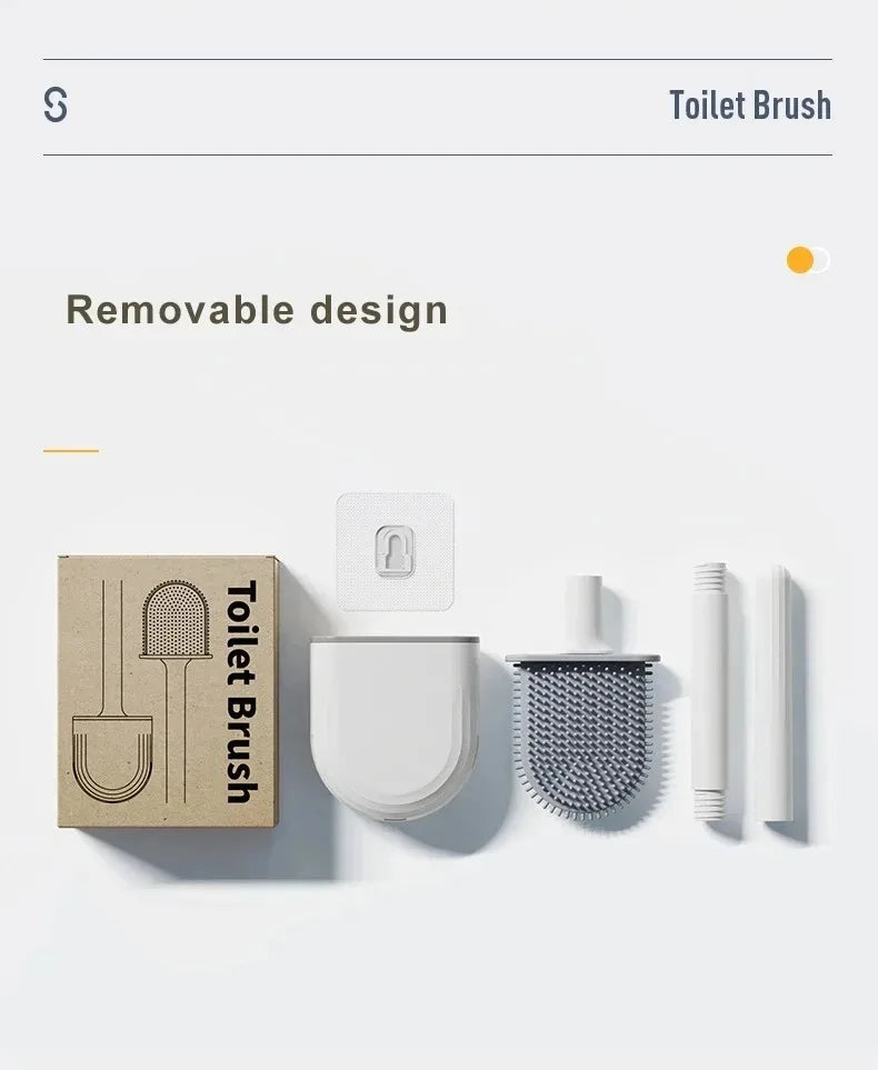 WC borstel zwart met mat afwerking – Trendy keuze