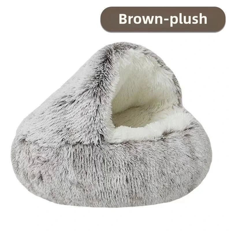 Pluche kattenmand groot met zachte randen – Luxe voor je kat