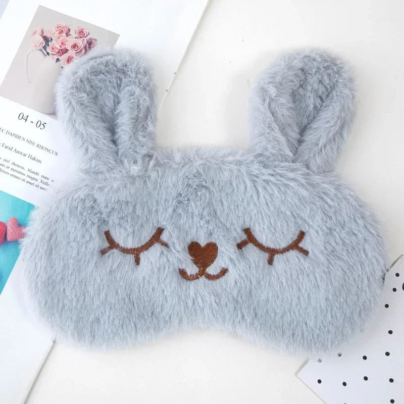 Slaapmasker met satijnen afwerking