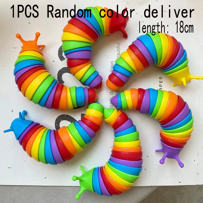 Fidget toys Action met felle kleuren en leuke vormen