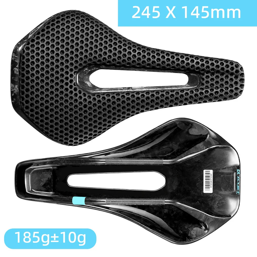 Fietszadel met veermechanisme voor comfort