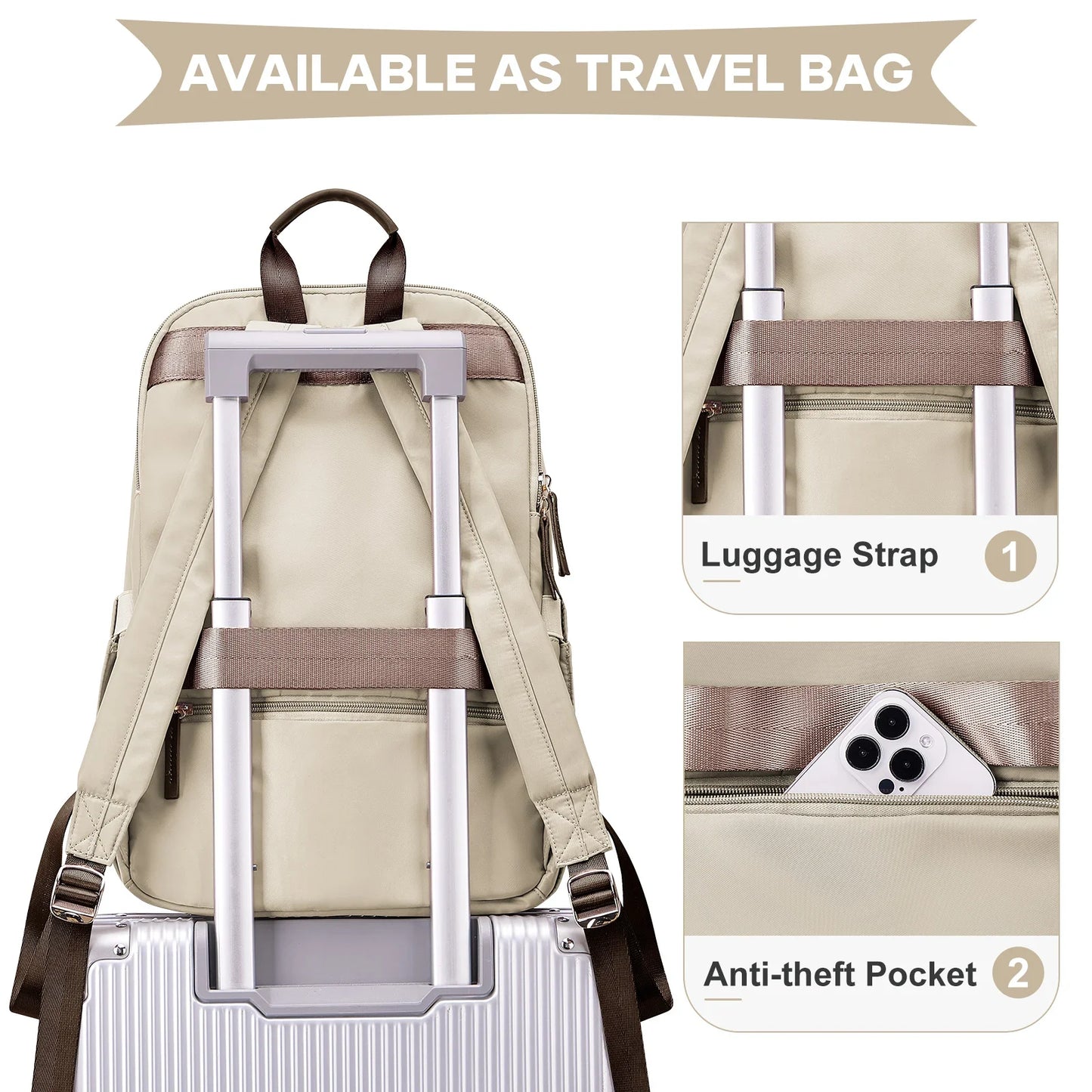 Rugzak als handbagage voor korte trips