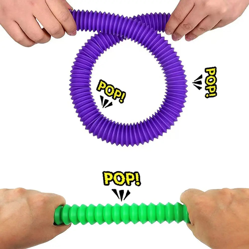 Fidget toys met drukknoppen en klikbare randen