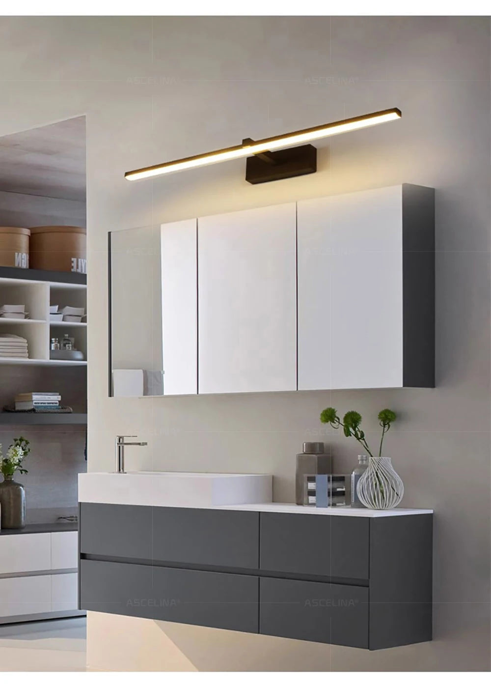 Badkamerlamp plafond zwart – Voor moderne interieurs