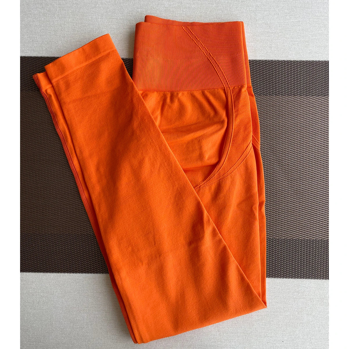 Zachte yoga legging en top met stretch