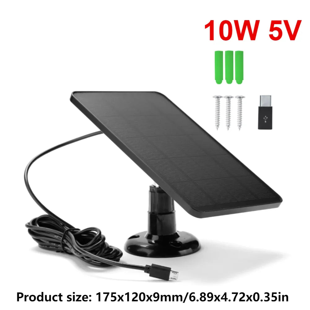 Zonnepaneel camper met handige aansluitingen