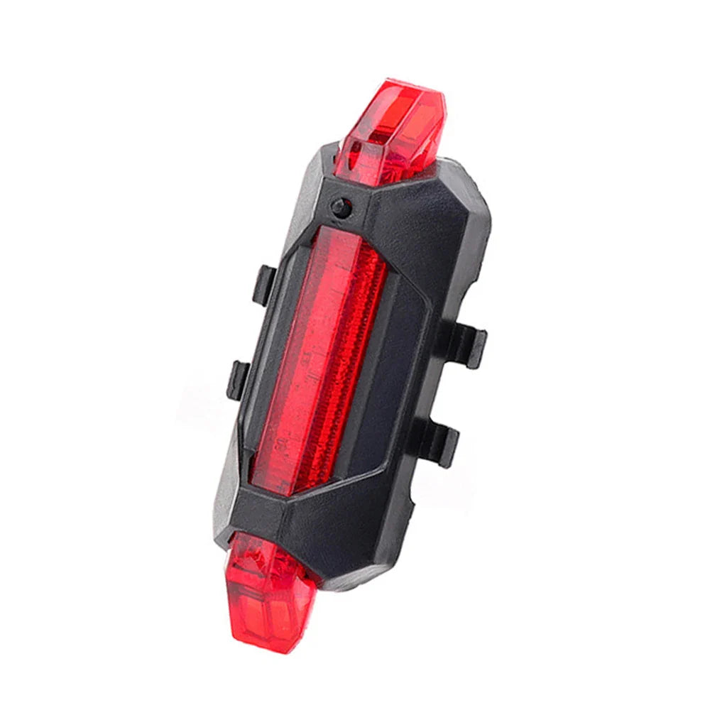 Fietslamp met batterij-indicator