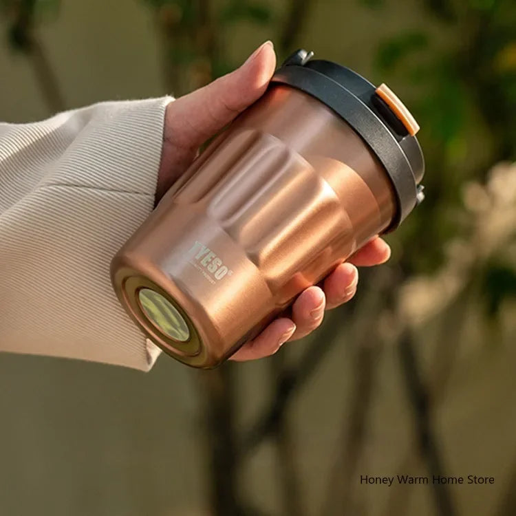 Thermosfles met trendy patroon – Fashionable en functioneel