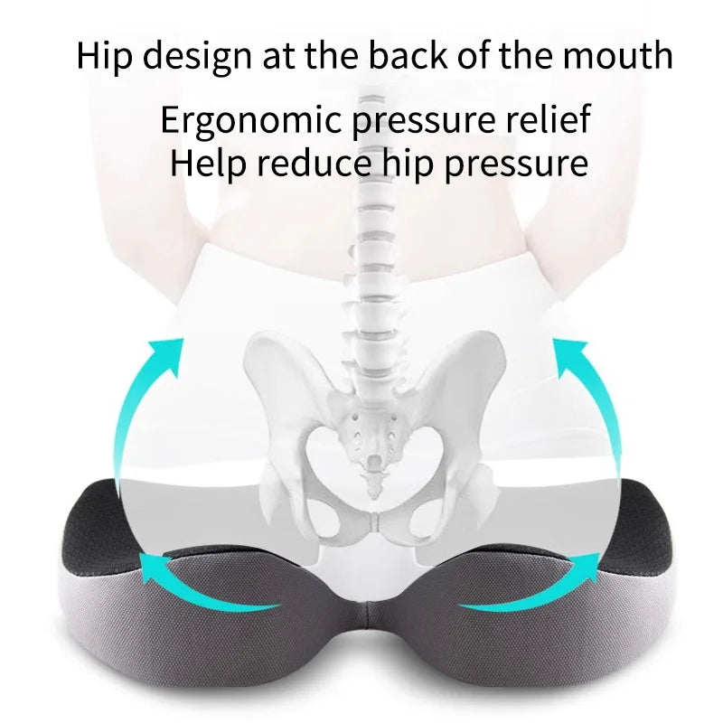 Ergonomisch zitkussen voor thuiswerkplek