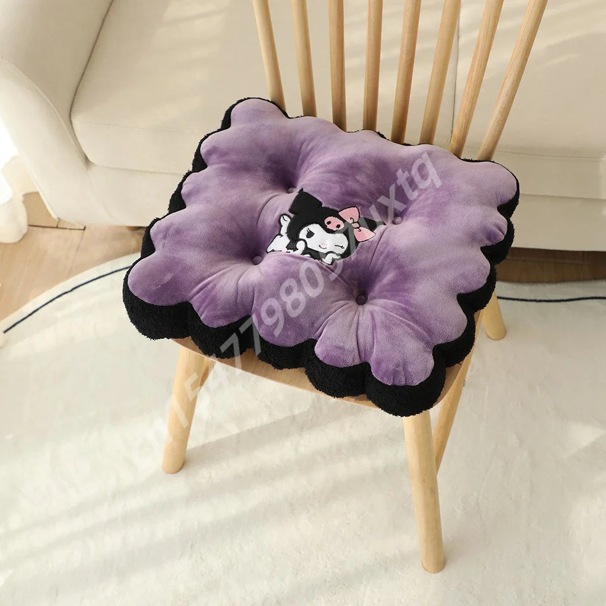 Dik zitkussen voor houten stoelen
