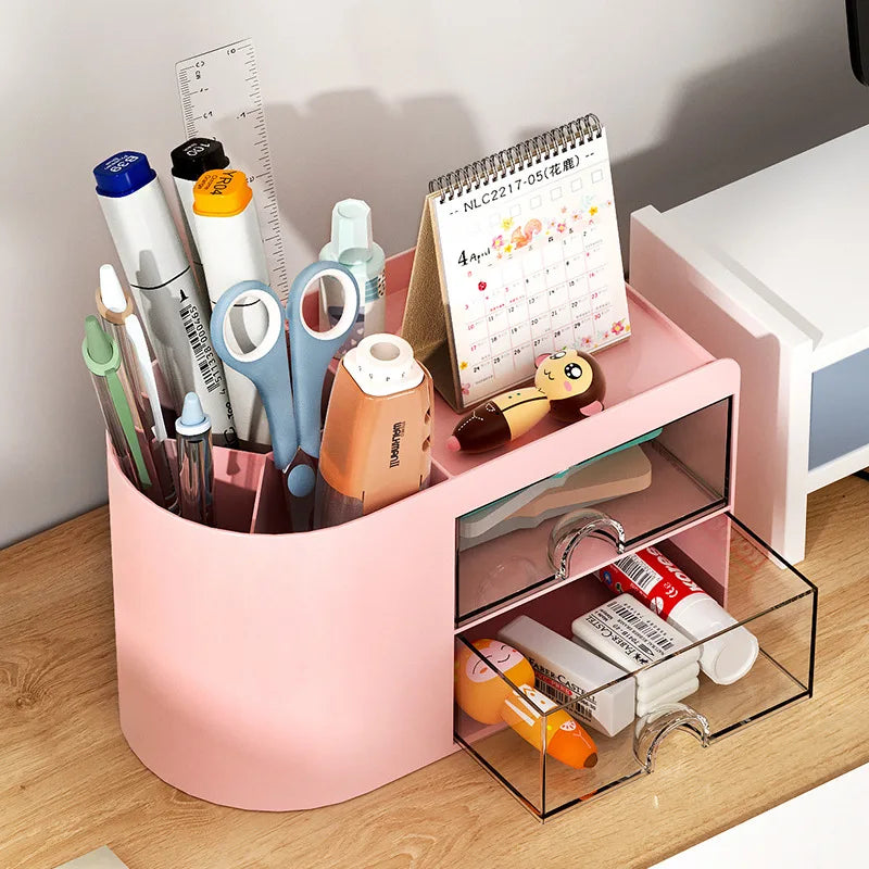 Desk organizer met uitneembare lades