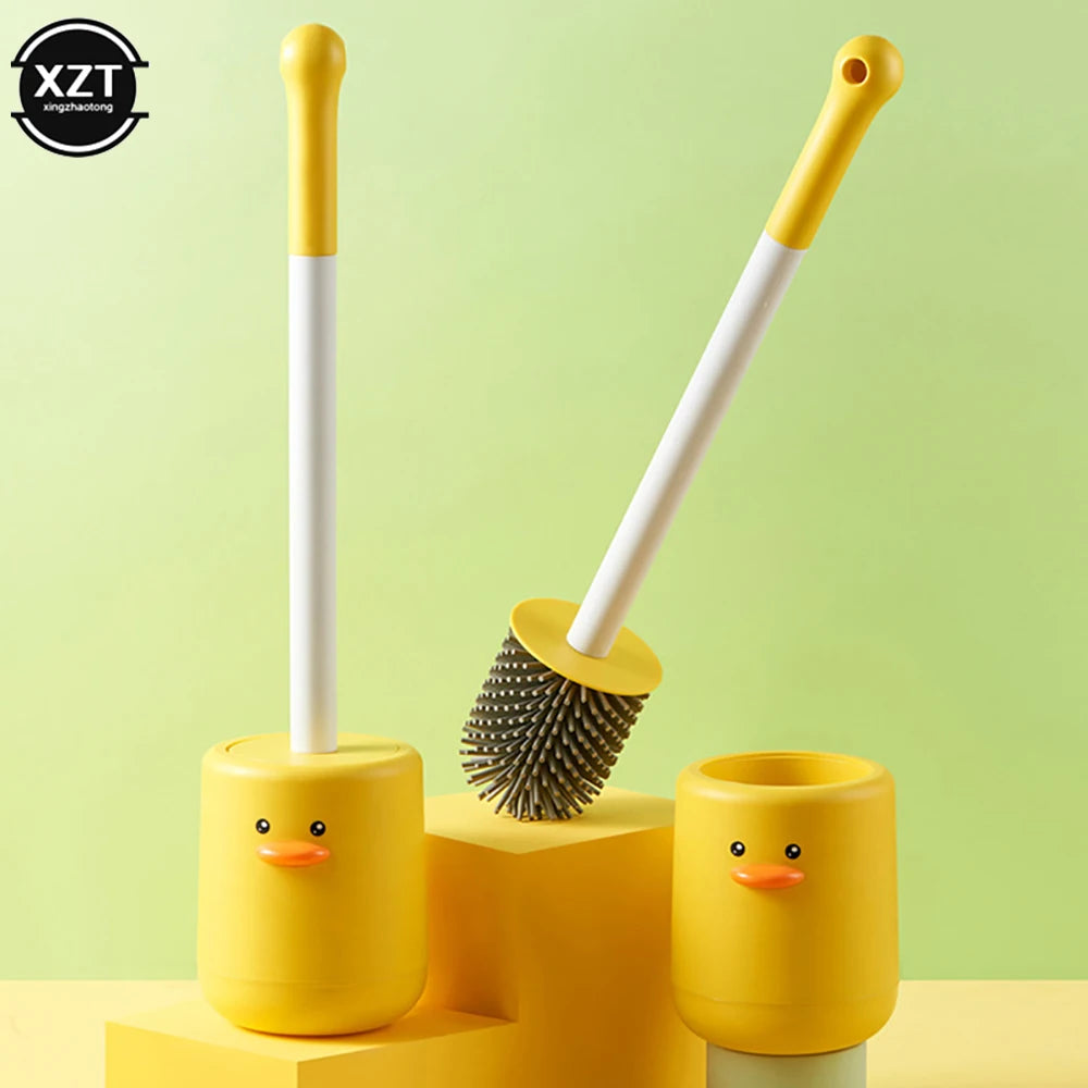 Toiletborstel met houder en deksel – Voor hygiëne en netheid