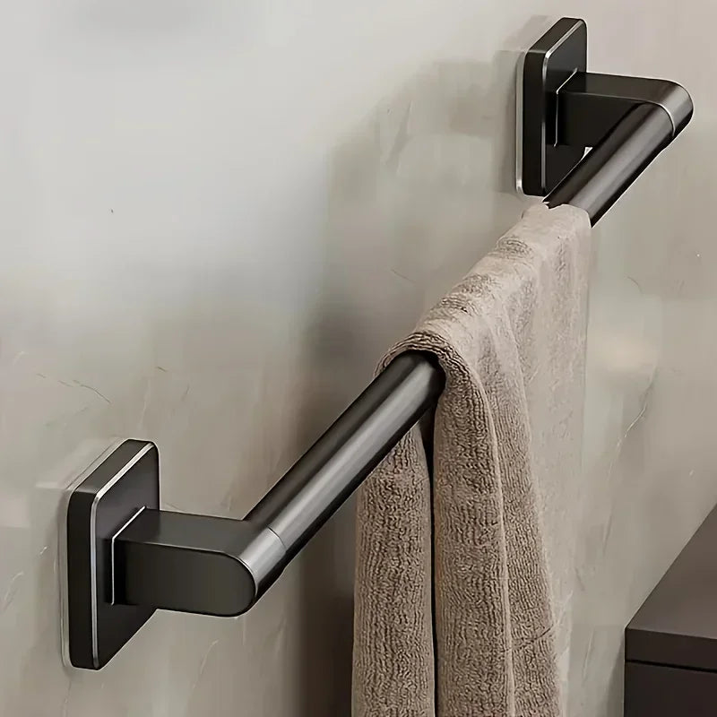 Handdoekenrek in zwart staal β Modern en industrieel