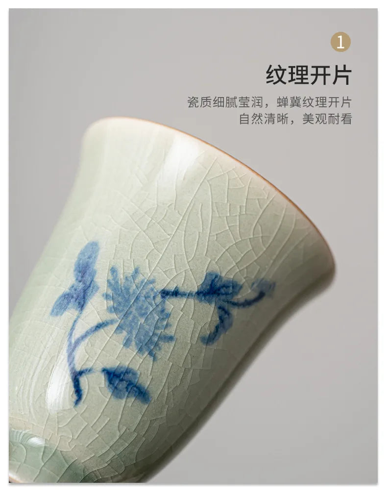 Thee drinken in stijl met handgemaakte kopjes