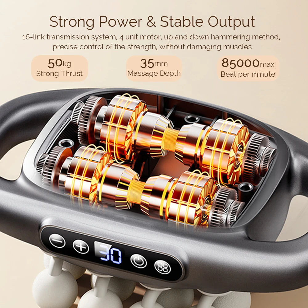 Massage gun van Blokker met accessoires – Compleet geleverd