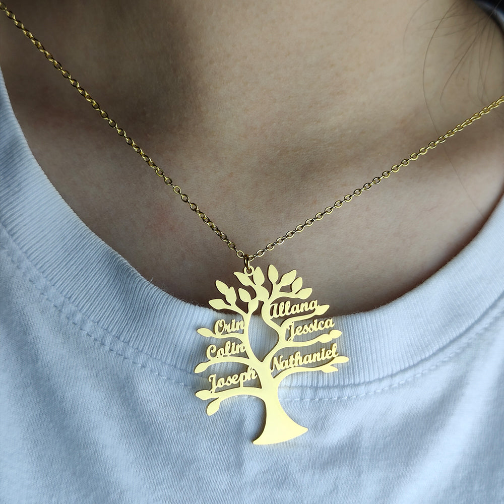 Ketting met gravure van kindernaam