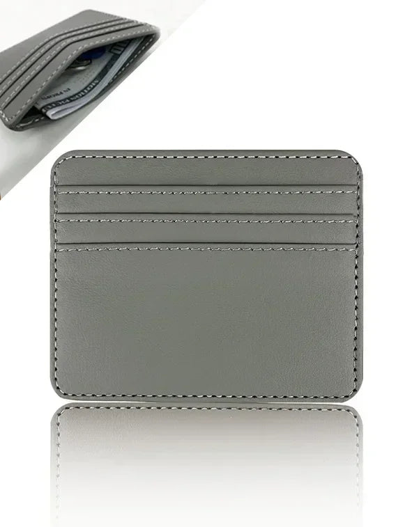 Luxe heren pasjeshouder met RFID – Bescherm je data