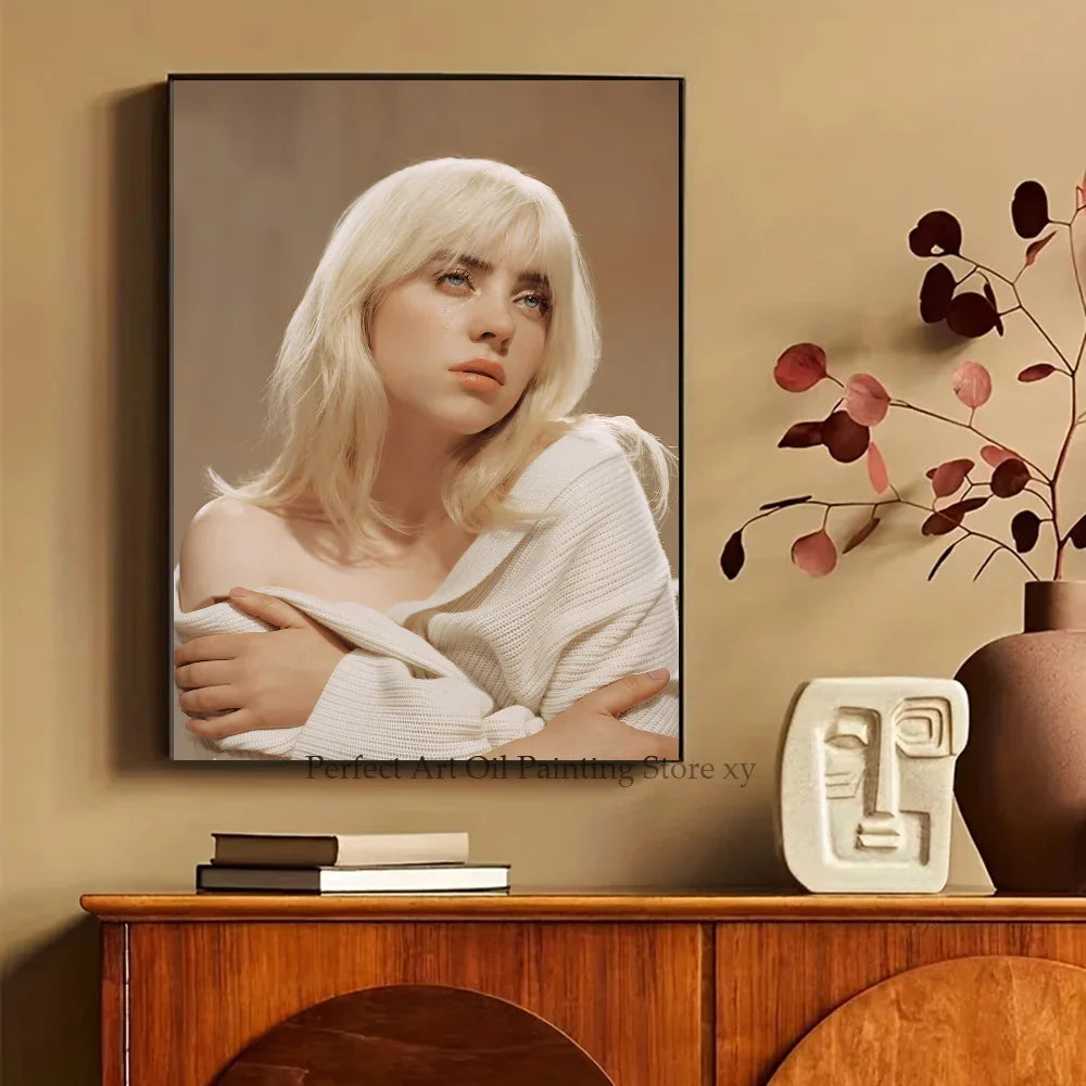 Kunstposter met klassiek werk