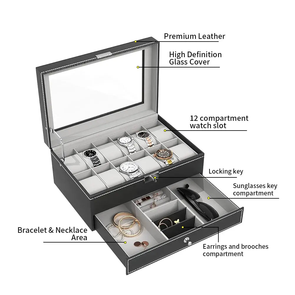 Sieradenhouder met spiegel en licht – Perfect voor make-up