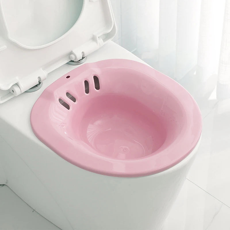 Toilet bril wit met rubber dopjes – Antislip