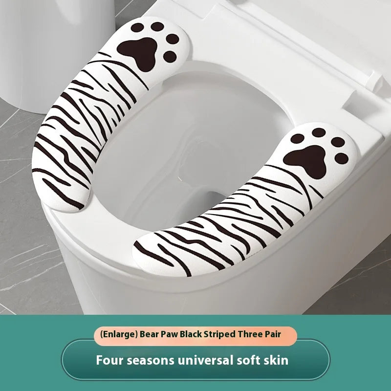 Toiletbril met foamzitting β Zacht en warm