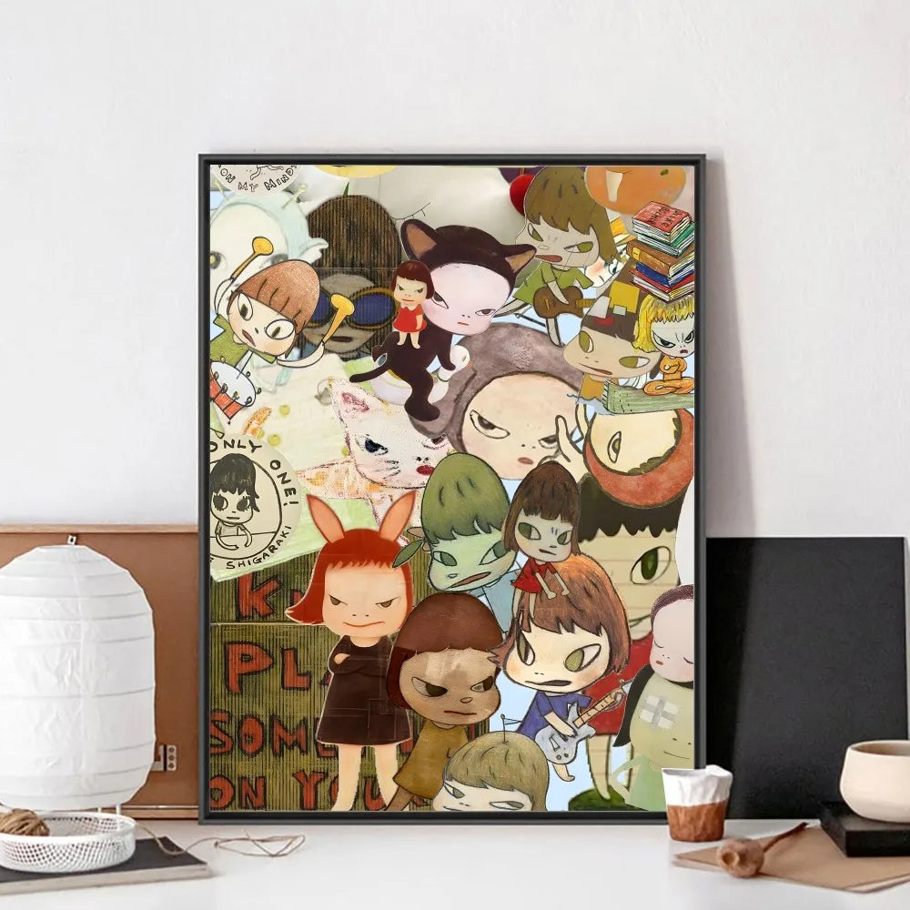 Poster met illustratie – Speels en uniek